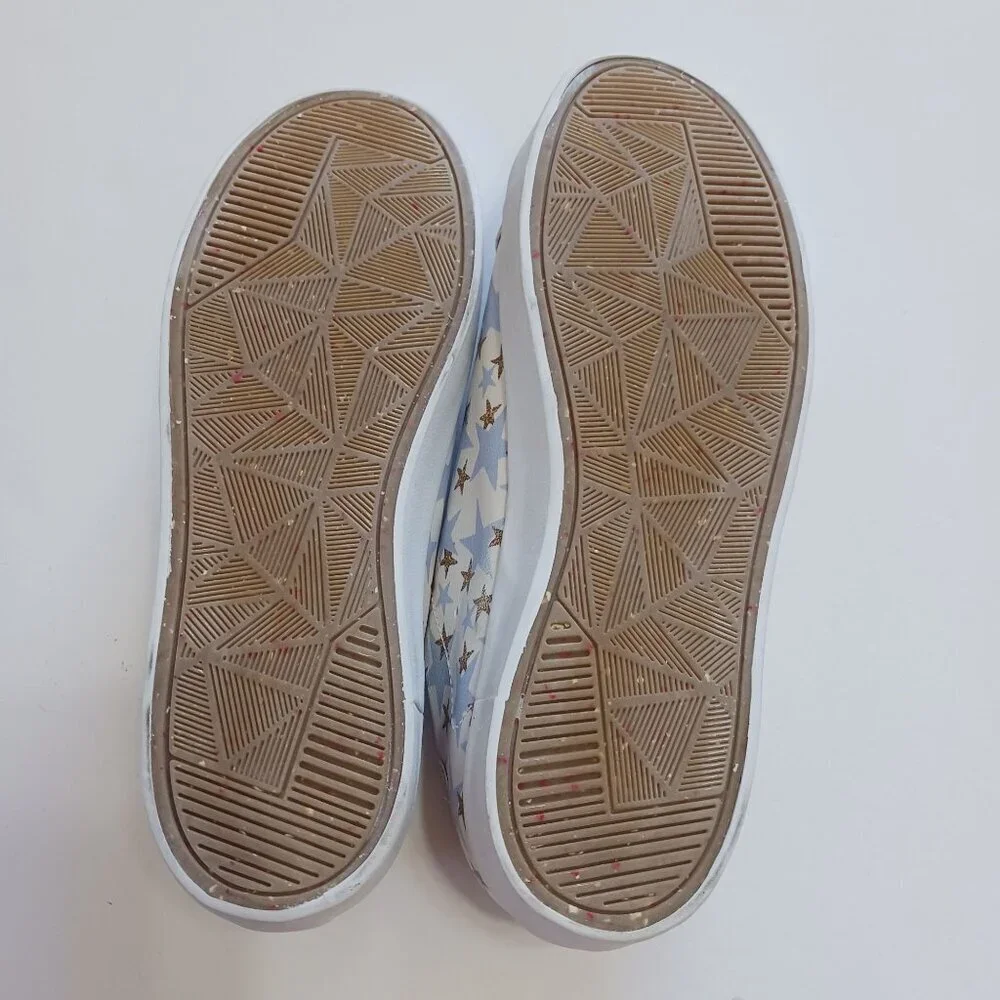 NEW OTBT Court Star Print Sneakers Size 7M Leather Upper Casual